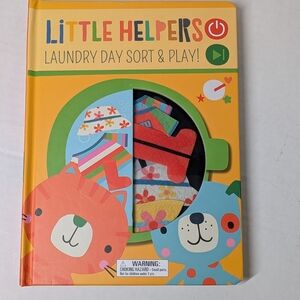 Little Helpers Laundry Day Sort & Play Book